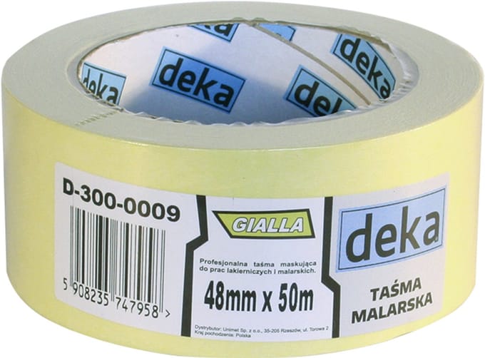 Solid Gialla - Maskeringstape - 19mm x 50m - 3-dagen binnen