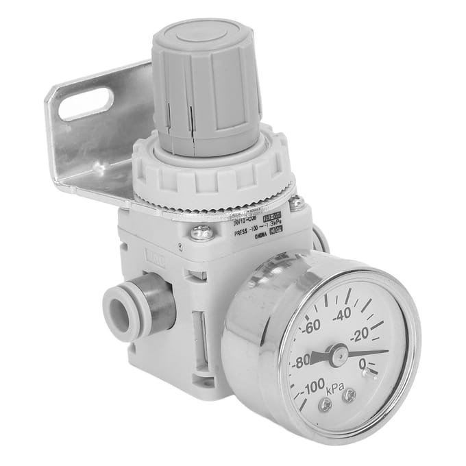 Régulateur de Pression d'Air -100 à -1,3 kPa Verrouillage Automatique Régulateur Pneumatique de Pression de Vide