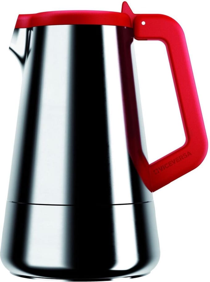 Vice Versa Caffeina Cafetière - 2 Kops - Rood