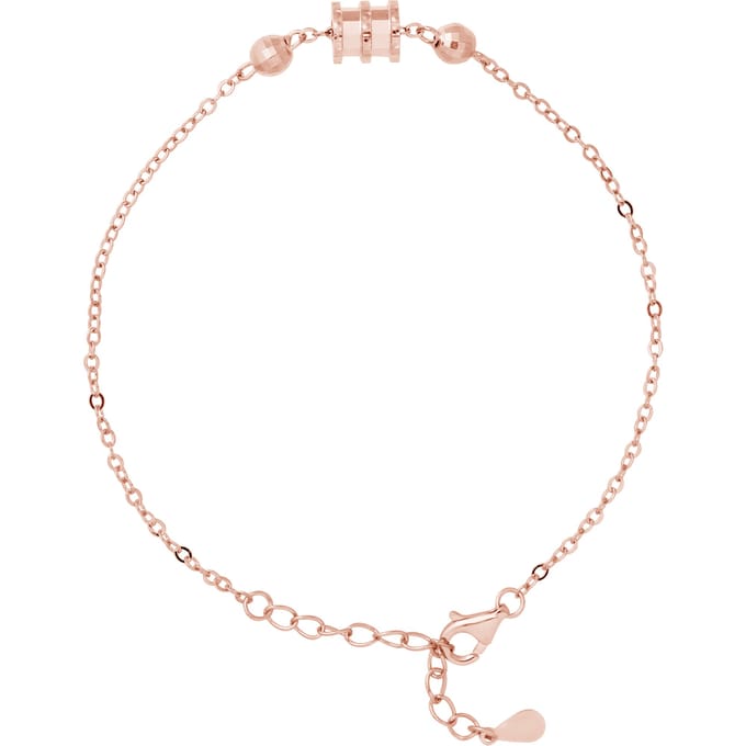 Vat zilver 925 roze vergulde armband