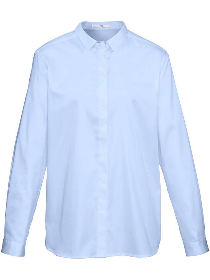 Blouse Van Peter Hahn blauw