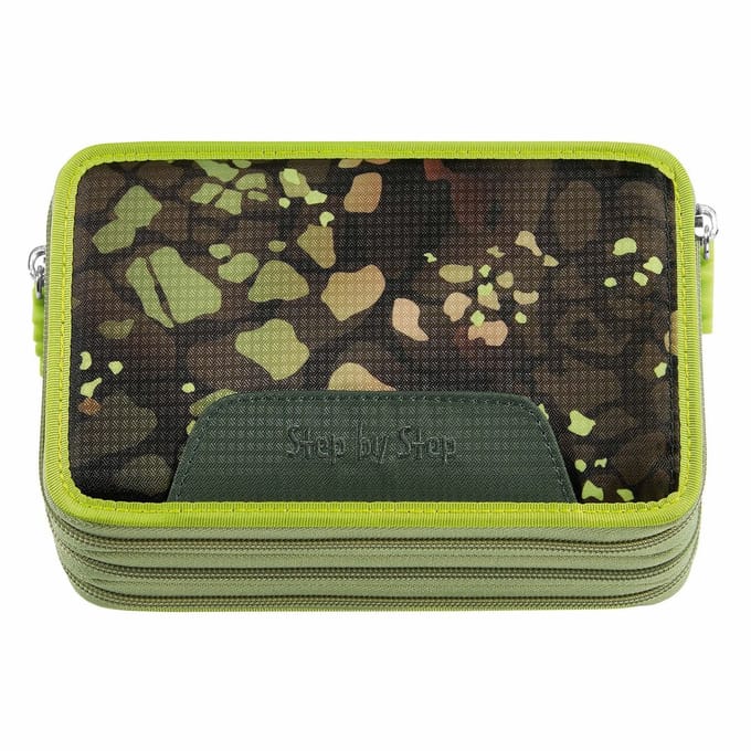 Etui Step by Step XXL Dino Torex met 3 compartimenten
