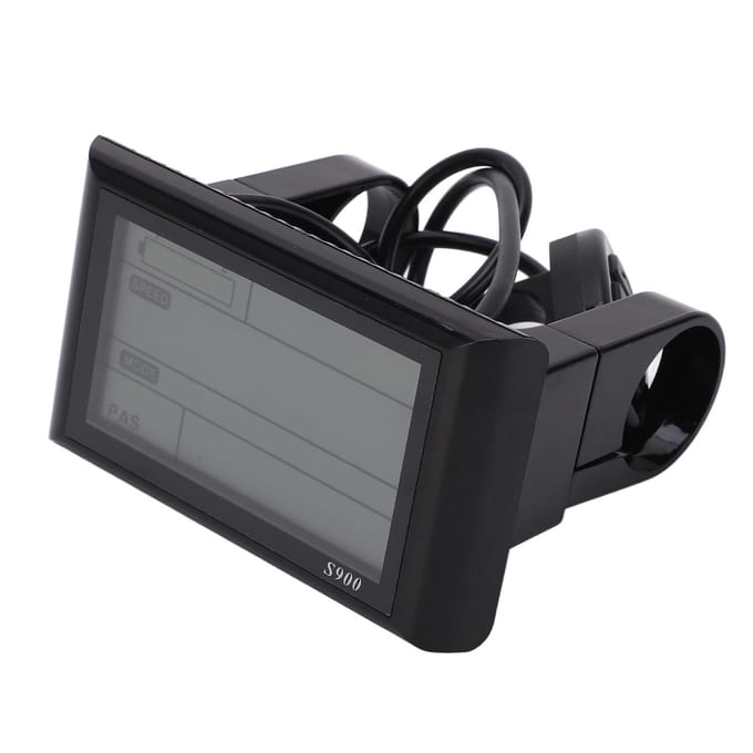 36V 48V Elektrische Fiets LCD S900 Display Bedieningspaneel Waterdichte LCD Display Meter voor Elektrisch gray