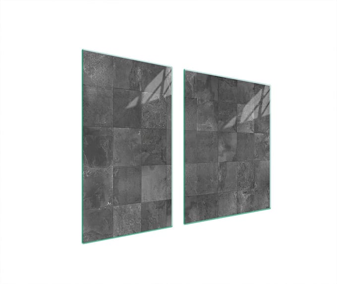 TMK ArtDeko - Snijplank - 100x52 cm - Grijs - Veilig