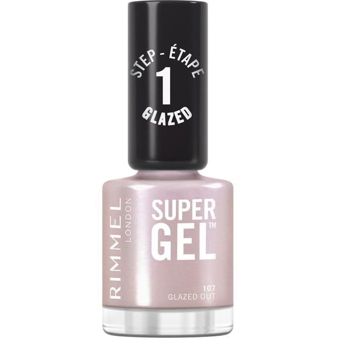 Rimmel Super Gel Nail Polish 107 Glazed Out 12 ml
