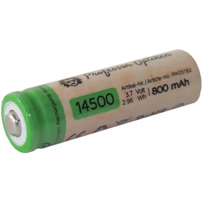 Batterij Professor Optiken Accu Lilo 14500