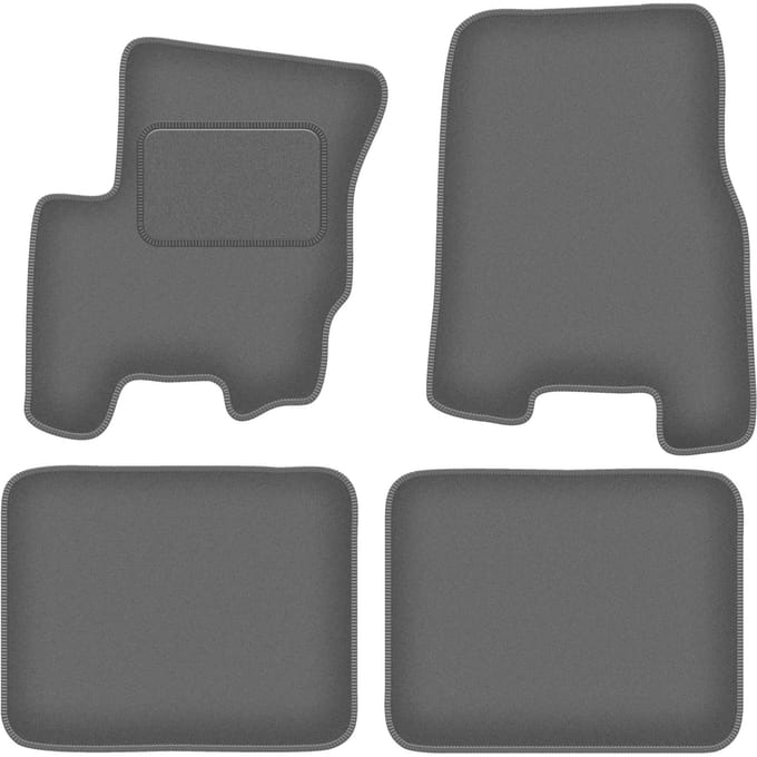 Grafiet automatten voor: SsangYong Korando II (KJ) SUV (1998-2006)