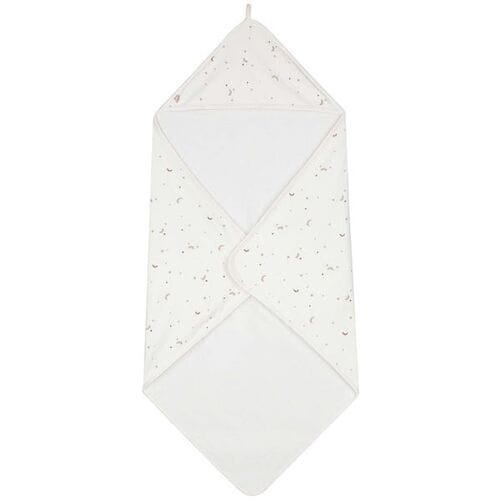 Prénatal badcape Ster en Maan Ivory White unisex