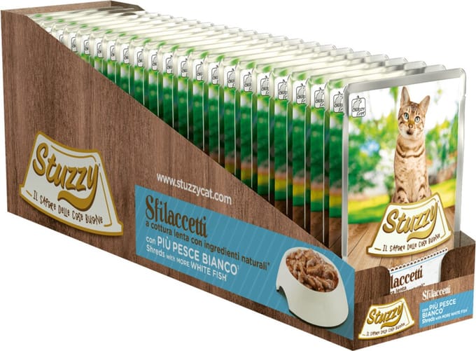 24x Stuzzy Kat Shreds Vis 85 gr