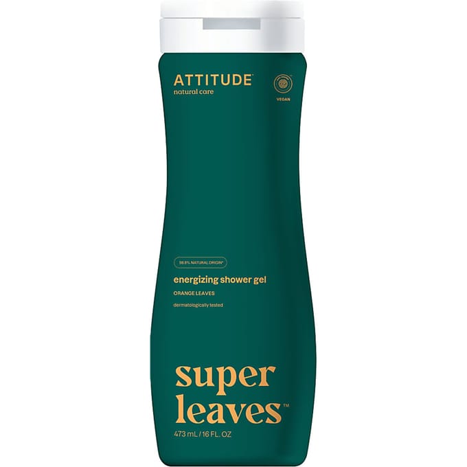 Attitude Super Leaves Natuurlijke Douchegel - Energising