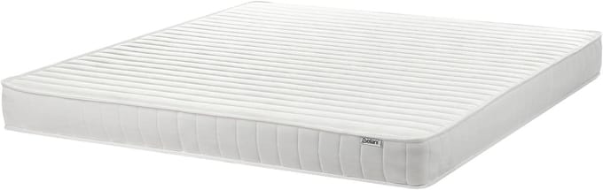 SNOOZY - Pocketveringmatras stevig - 160 x 200 cm - Pocketveren
