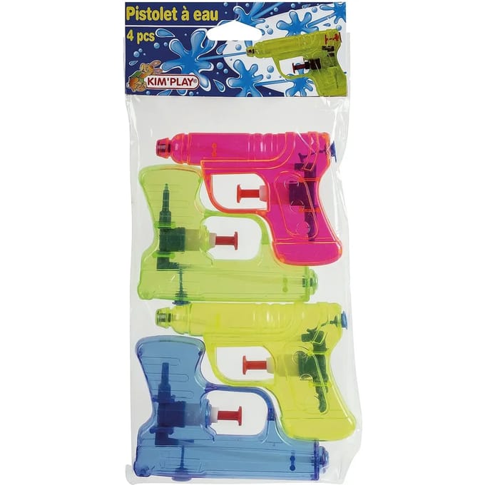 Strandspel waterpistool Kim'Play (x4)