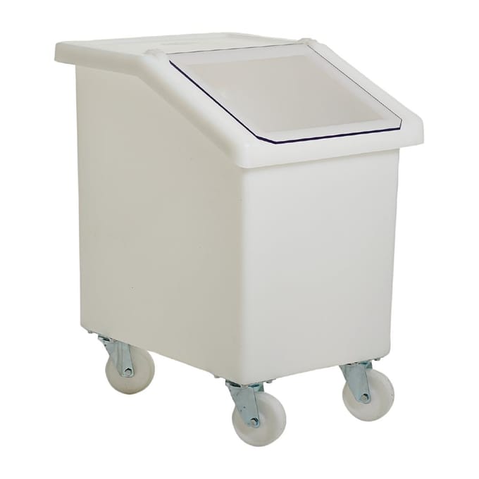Mobiele ingredintenbak 90L wit
