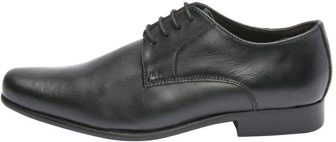 Next - Jongens - Leren schoolschoenen met veters - Zwart