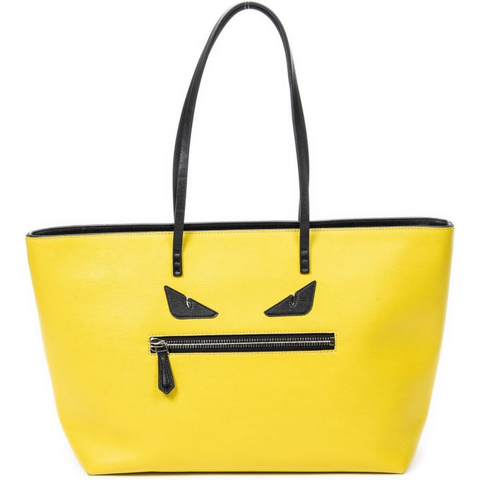 Monster Eyes Roll Zip Tote  Schoudertas