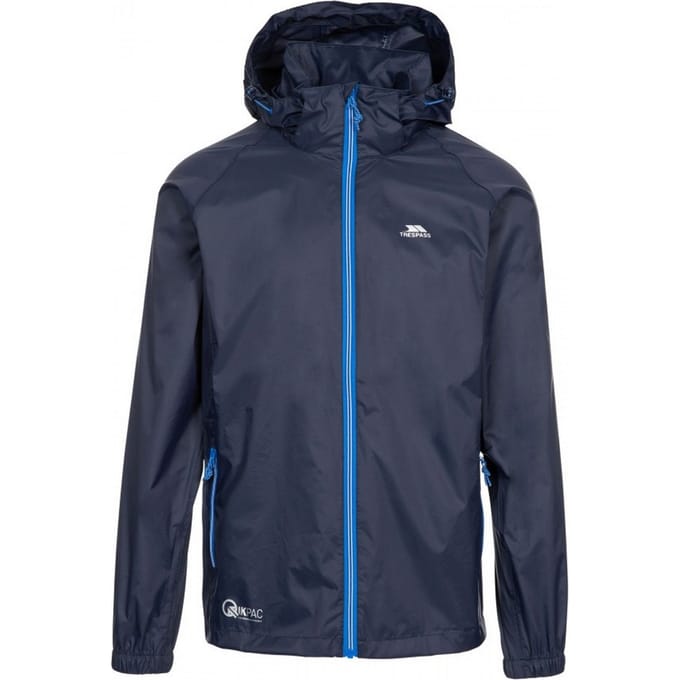 Trespass - Unisex Qikpac X Opbergbare Jas (Nasvy/Blue)