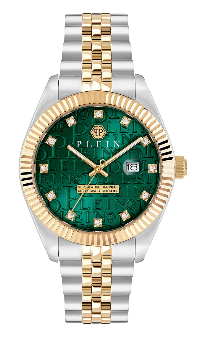 Philipp Plein Date Superlative PWMFA0325 Horloge - Staal - Multi - Ø 41 mm