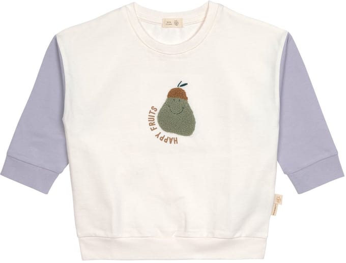 LÄSSIG - kids sweater GOTS Pear milky