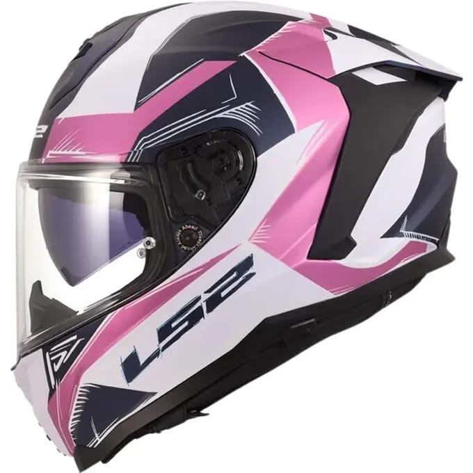 LS2 FF817 Challenger II helm Flaman mat lavander