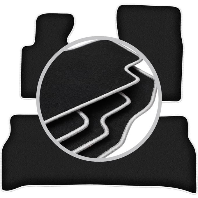 CARLUX-SILVER automatten voor: Range Rover III L322 SUV (2001-2012)