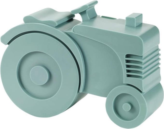 BLAFRE lunchbox traktor celadon