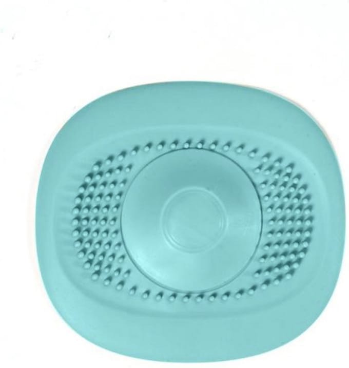 Luxe ufo afvoerstop  - gootsteenfilter - Wasbak UFO - Haar vanger - afvoer zeef - mintgroen