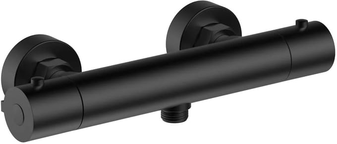 DutchLine Thermostatische Douchekraan Mat Zwart