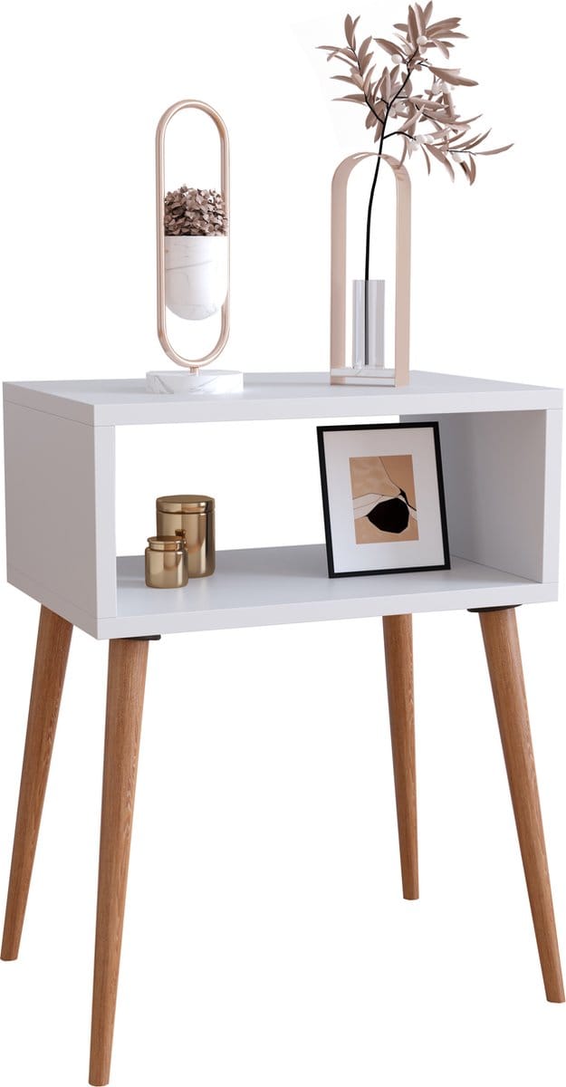 Nachtkastje Bijzettafel Console Boxspring nachtkastje Singol M