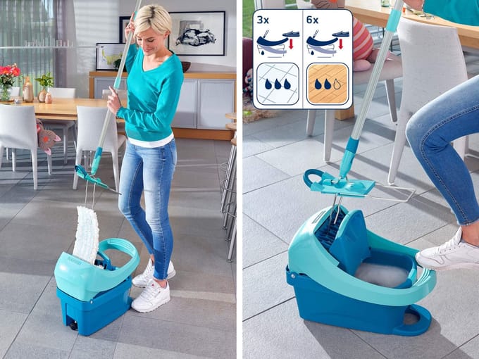 Set Profi XL Mobile met SUPERDUSTER XL voor vloerreiniging