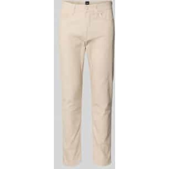 Slim fit stoffen broek van katoenmix, model 'DELAWARE'