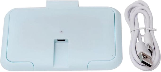 Draagbare Wet Wipe Warmer USB Warmte Houder 104 ℉ Temperatuur - Bovenverwarming - Huishouden Auto Buiten