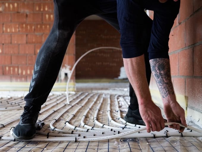 Henco elektrische vloerverwarmingsmat 3.5m2 525W met thermostaat (UFH-ELEC-525W-KIT)