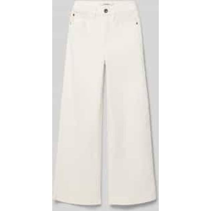 Wide leg jeans met steekzakken model 'Annemay'