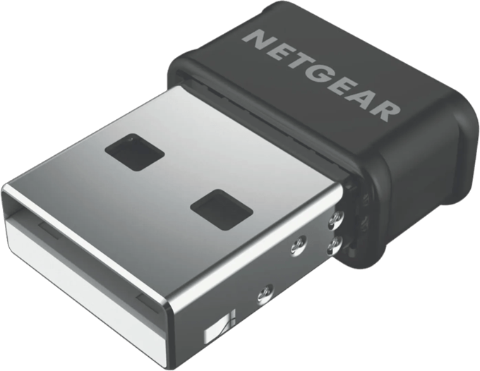 Netgear A6150 AC1200 USB 2.0 WiFi AV / multimedia paneel
