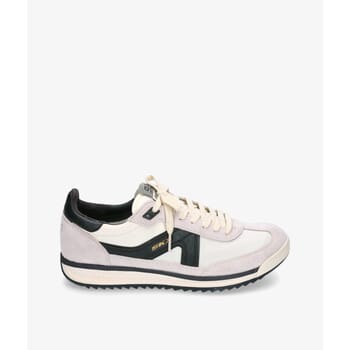 Skechers SKX 92 Spective Leren Heren Sneakers Wit/Zwart