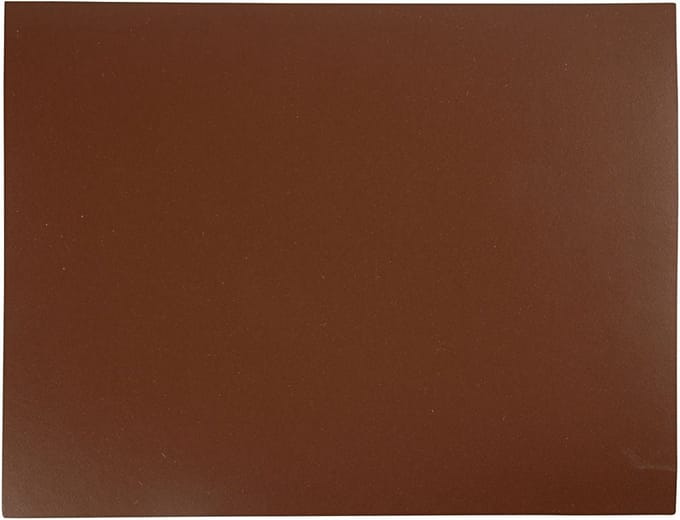 Lino Blok, afm 30x39 cm, bruin, 1 vel