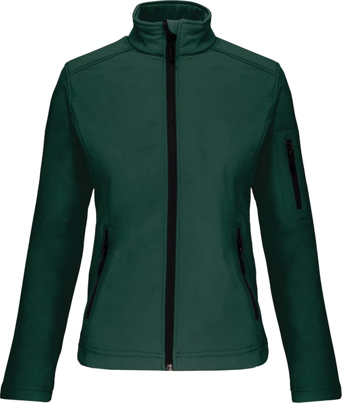 Kariban Dames softshell jas K400 - Bottle Green - S