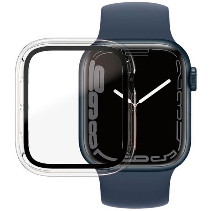 PanzerGlass Screenprotector geschikt voor Apple Watch - 45 mm Glazen | PanzerGlass Full Body Protector - Case Friendly