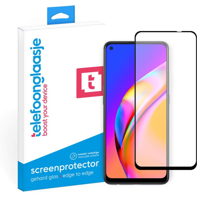 OPPO A94 screenprotector gehard glas Edge to Edge