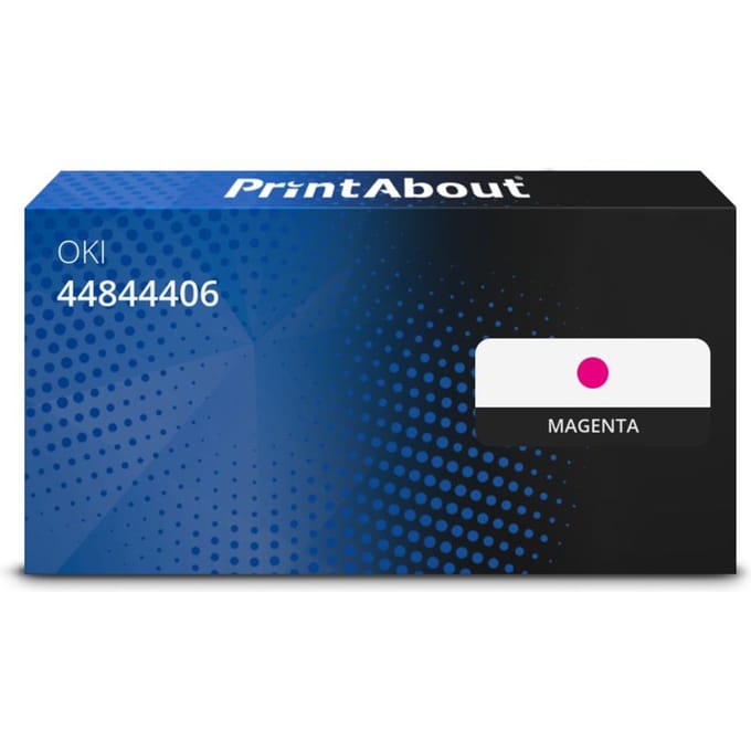 PrintAbout huismerk Drum 44844406 Magenta Geschikt voor OKI