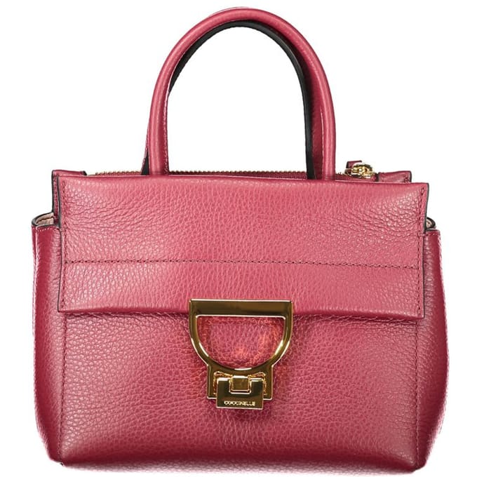 COCCINELLE Leren handtas schoudertas Arlettis Handbag Ribes (rood)paars