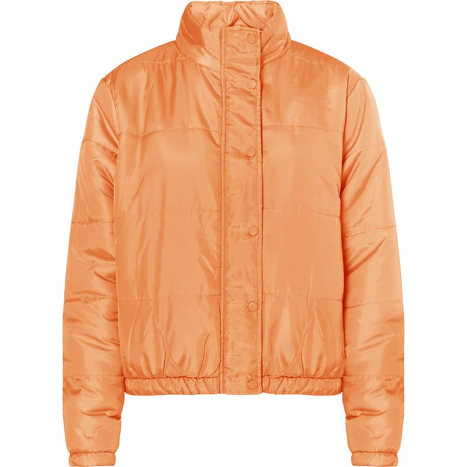 Mymo Licht gewatteerd blousonjack Dames oranje