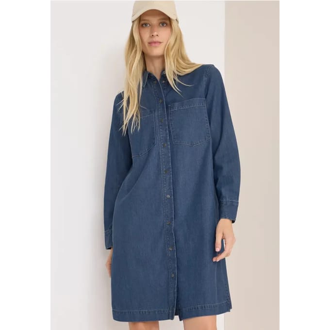 Denim-look jurk