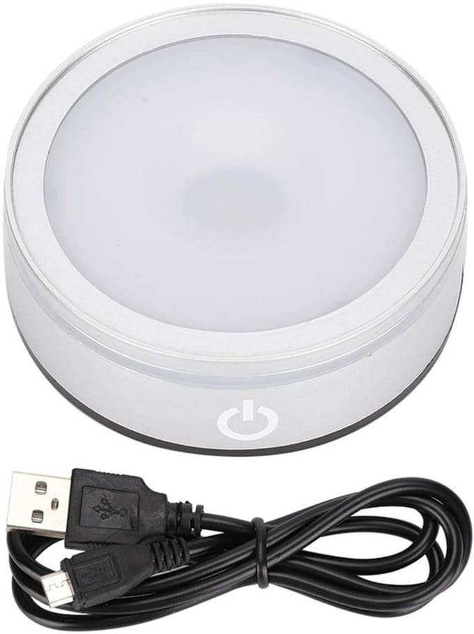 Allecto - Led Lichtbasis - Touch Switch - Meerdere Verlichtingsmodi