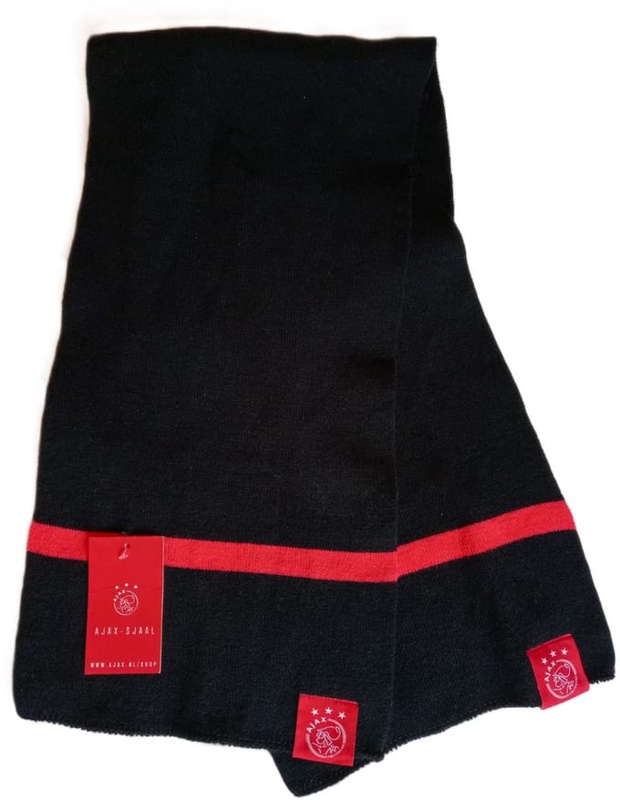 AFC Ajax Amsterdam - Sjaal - Zwart/Rood
