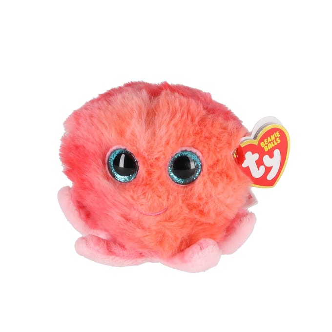 TY Teeny Puffies Sheldon Octopus 10 cm