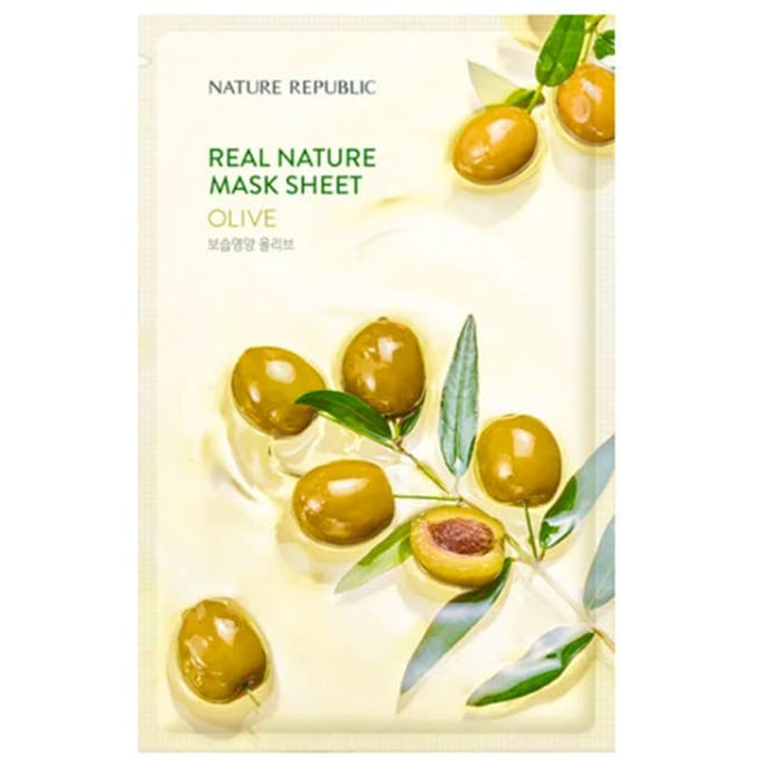 Nature Republic Real Nature Olive Mask Sheet 1 st