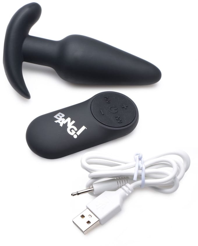 Bang! Vibrerende Anaal Plug Met Afstandsbediening
