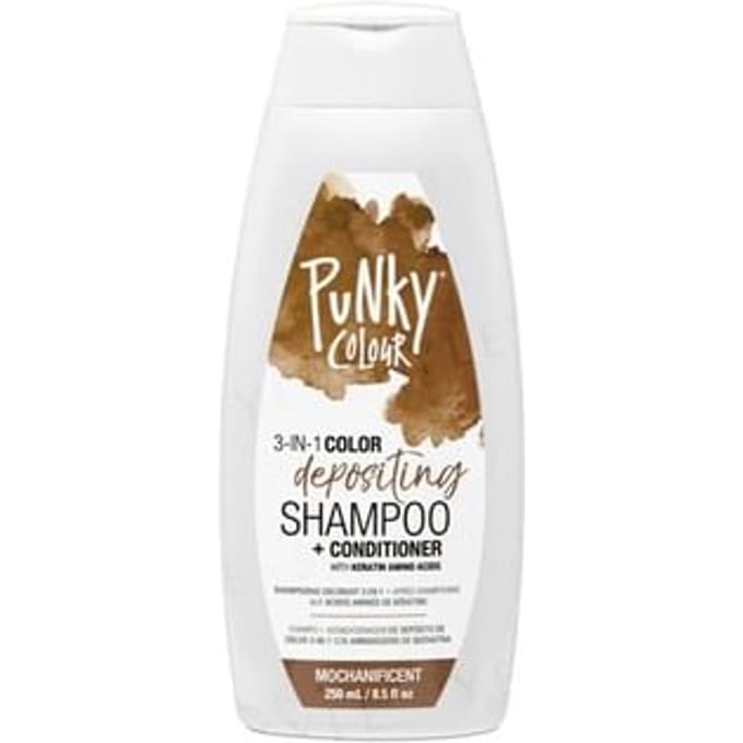 Punky Colour - 3-in-1 Color Depositing Shampoo + Conditioner Mochanificent 250ml