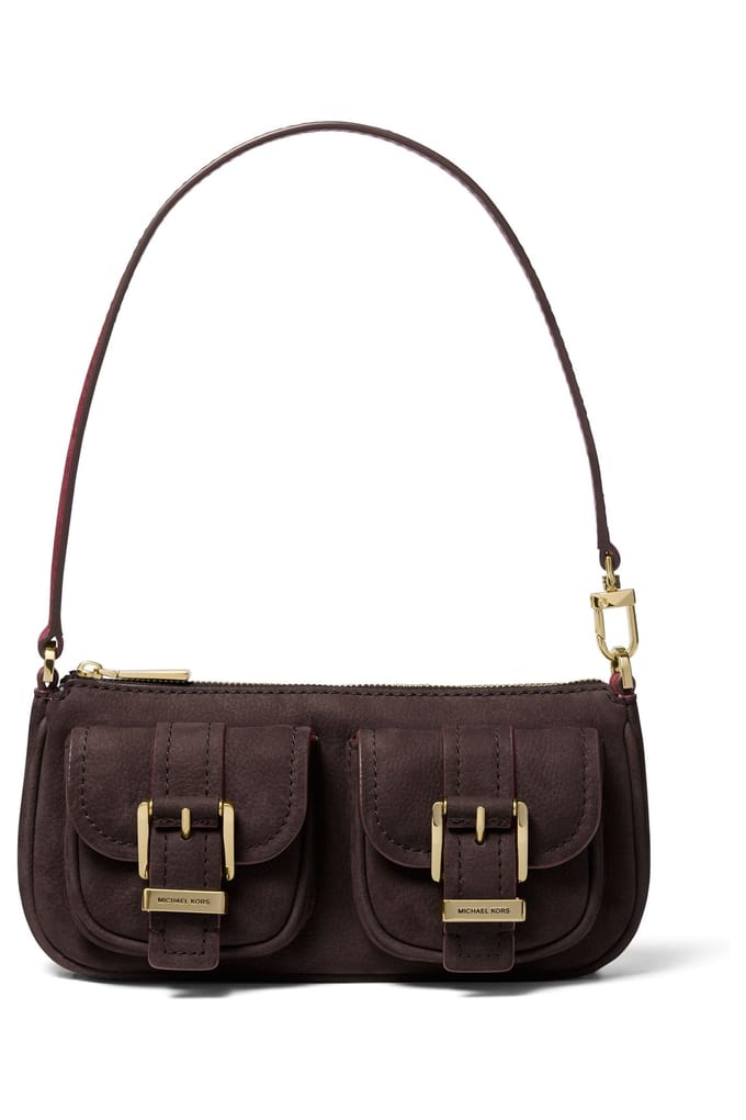 Michael Kors Small Pouchette Chocolate Taglia: OS | Borse a tracolla Outlet | Donna | Marrone